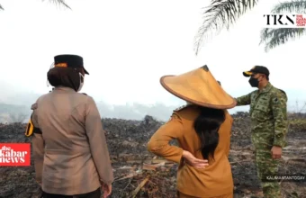 Landak regent leads response to 50-hectare fire | The Kabar News