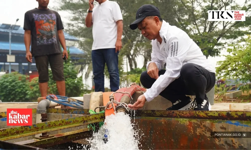 Pontianak brings in 5 million liters as rivers turn salty | The Kabar News