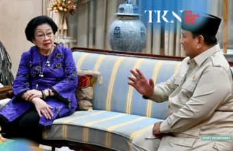 Prabowo visits Megawati to mourn Guruh Soekarnoputra | The Kabar News