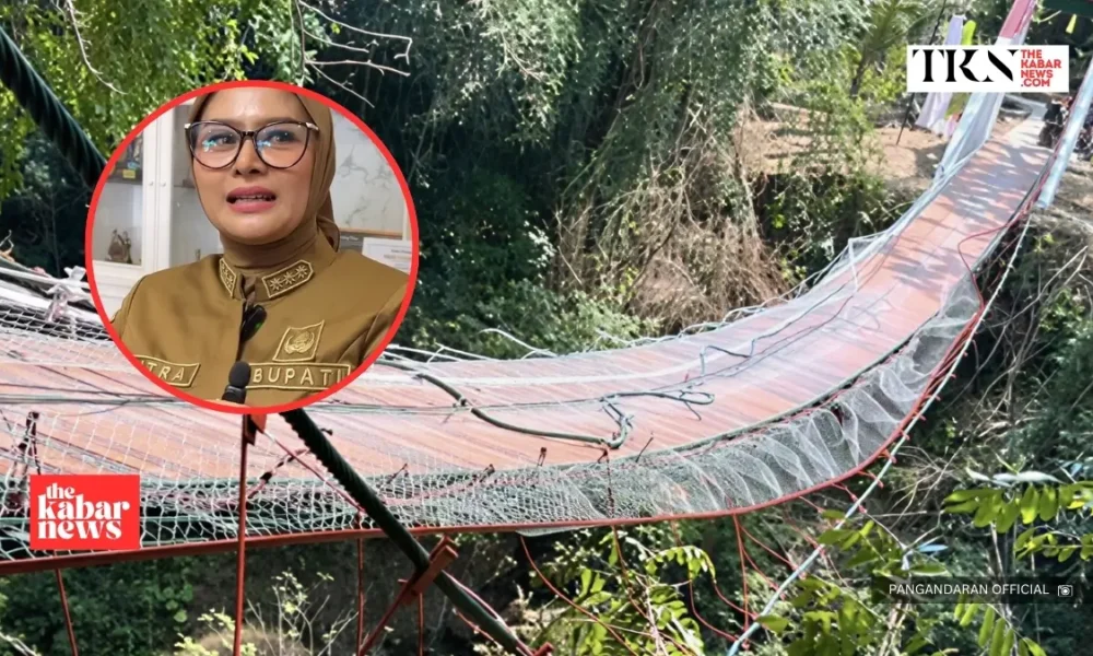 Regent Citra Pitriyami recounts Pangandaran bridge failure | The Kabar News