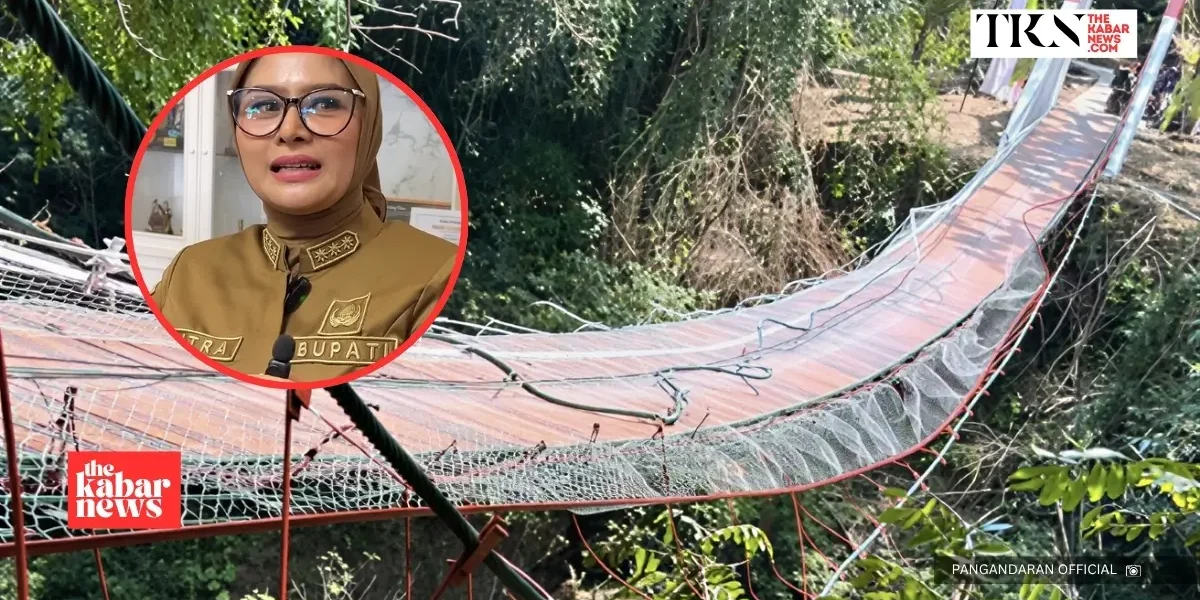 Regent Citra Pitriyami recounts Pangandaran bridge failure | The Kabar News