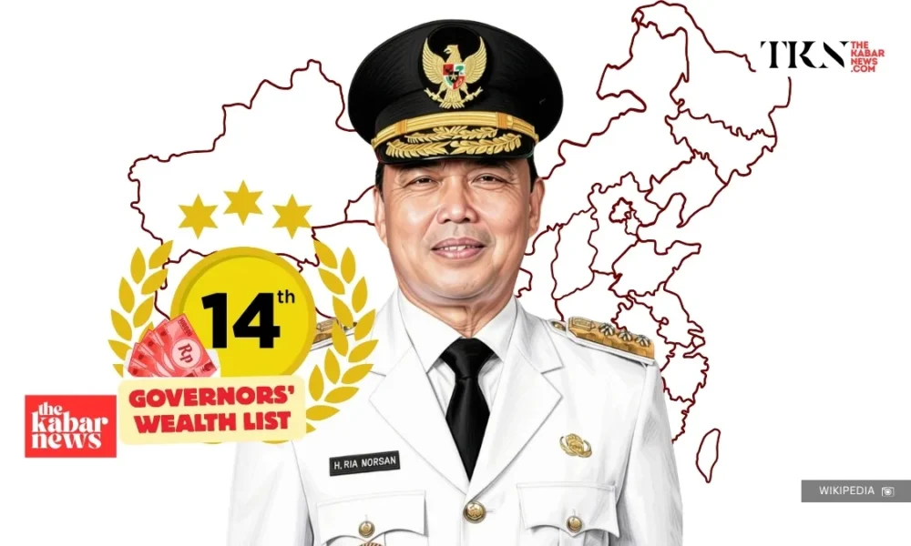 Ria Norsan ranks 14th in governors’ wealth list | The Kabar News