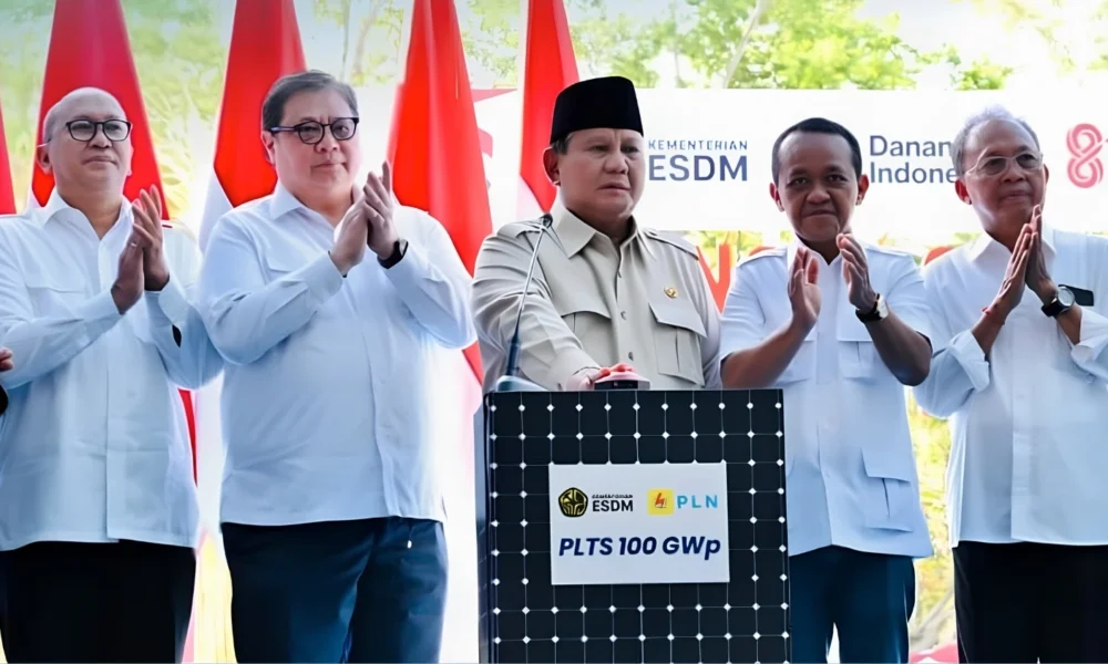 Prabowo launches Indonesia’s 100 GWp solar program | THe Kabar News